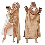 mamalila gebraucht 🧡🧡【EINFACHES WASCHEN】Keine Sorge um die Reinigung, hoodie kuscheldecke mit ärmeln frauen unterstützt Maschinenwäsche, nehmen Sie einfach einen Schonwaschgang mit kaltem Wasser und trocknen Sie es bei niedriger Temperatur im Trockner. Faultier decke mit kapuze jedes mal so warm und fluffy wie neu after every wash. So wird die faultier decke erwachsene dunkelbraun ein toller Begleiter im Zuhause sein!
