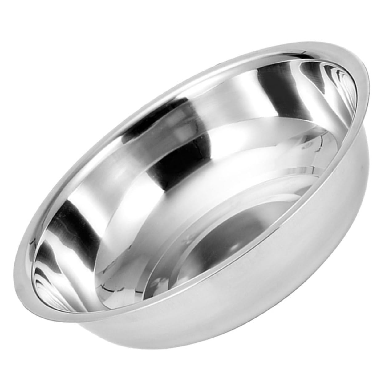 Kichvoe Large Stainless Steel Mixing Bowl Multi-function Kitchen Basin for Washing Vegetables Fruits and Food Prep Thick Design for Home Use