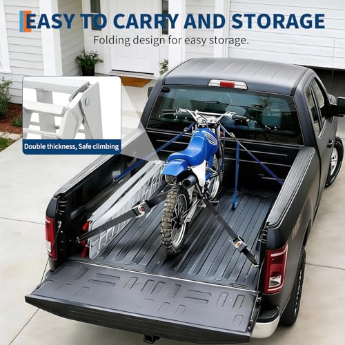 Rampa Plegable de Aluminio para Motocicleta 1500 lb miniatura 2