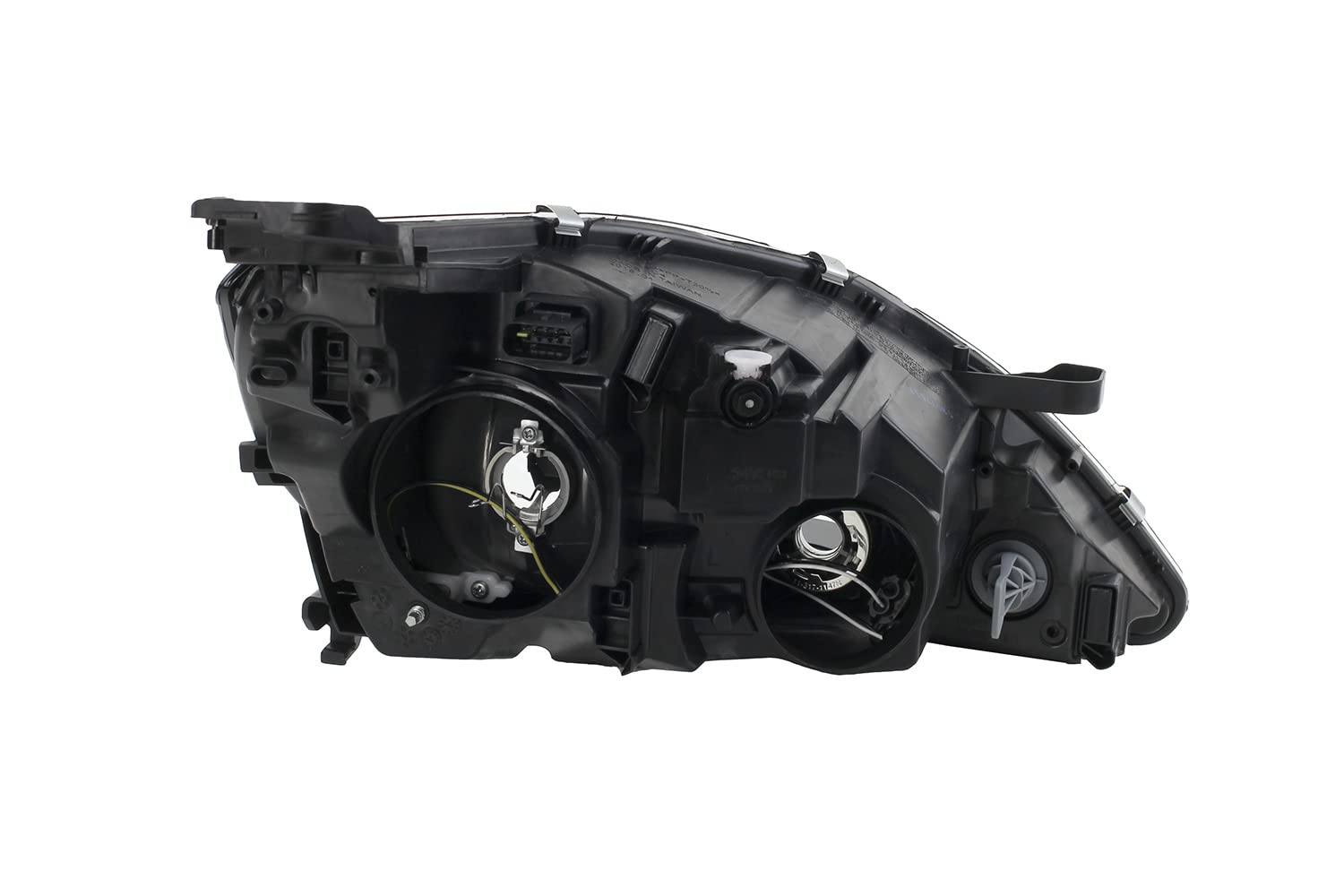 Phares Avant Complets Gauche + Droite Pour PEUGEOT 308 (05/11) - Kit Avec Ampoules H7/H1 Et Réglage électrique