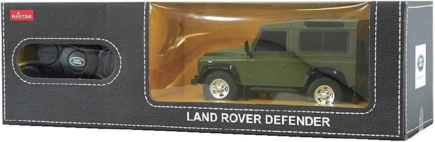 ランドローバーディフェンダー1/24 ラジコン艶消しグリーン新品