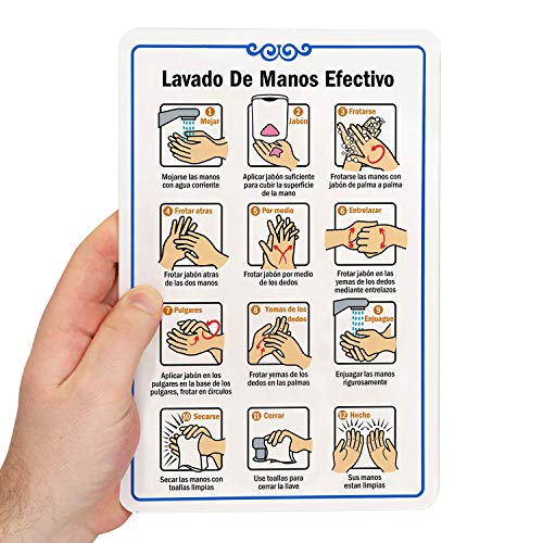 SmartSign “Effective Hand Washing” Spanish Sign | 6