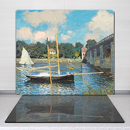 Protection plaque induction contre rayures planche à découper verre 60x52