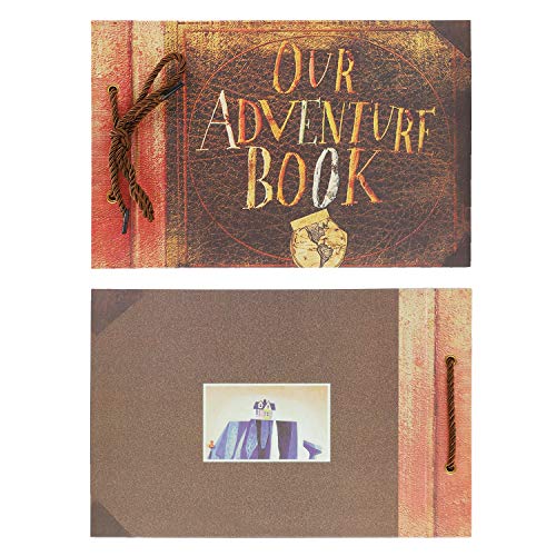 Fotoalbum Scrapbook, Our Adventure Book, Movie Up Travel Handmade Album DIY Fotobuch Scrapbook für Jahrestag, Hochzeit… – Bild 3