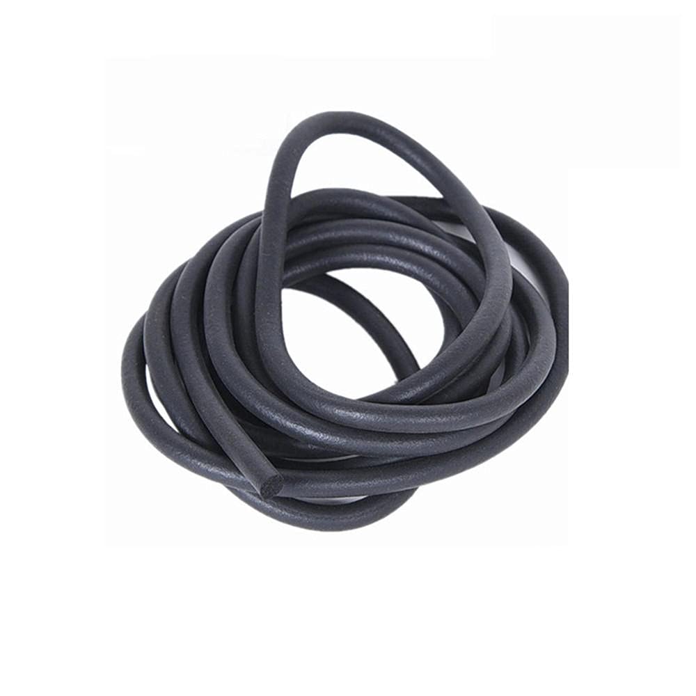 Strip rond, éponge, bande de caoutchouc noire, bande de mousse en caoutchouc-8mm * 100m