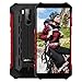 Ulefone Armor X9 Pro Outdoor Smartphone ohne Vertrag 5.5 Zoll HD+ 64GB/4GB RAM Octo-Core 5000mAh Akku, 13MP+2MP Kamera Android 11 Dual SIM Handy-NFC/OTG/GPS-Rot