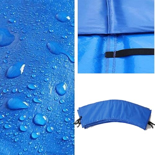 Remplacement coussin sécurité trampoline déchiré : boucher les trous des ressorts - 6
