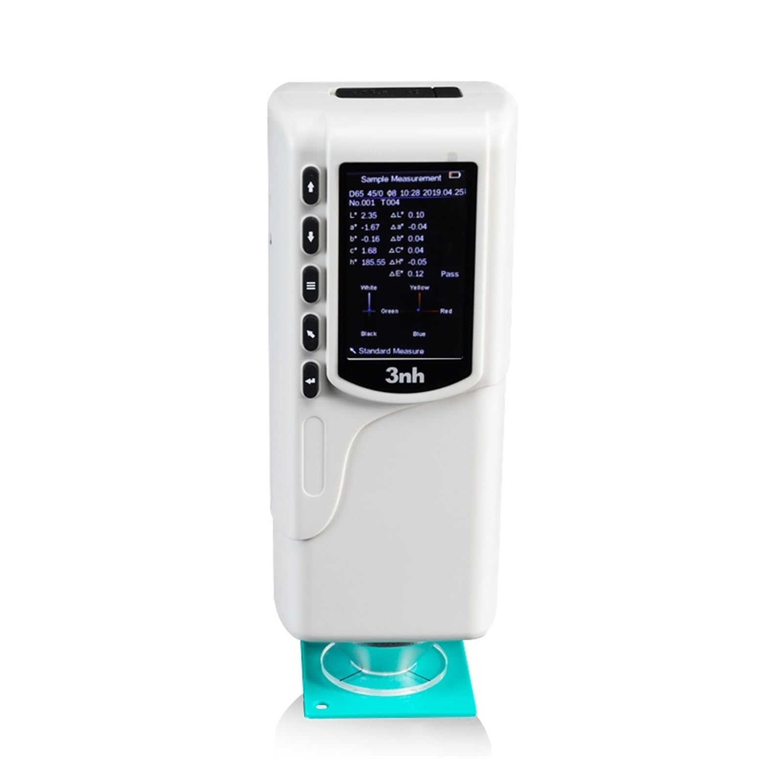 Spektrometer, Handpräzisionskolorimeter NR145 Kostengünstiges Farbspektrophotometer 45/0 Optisch