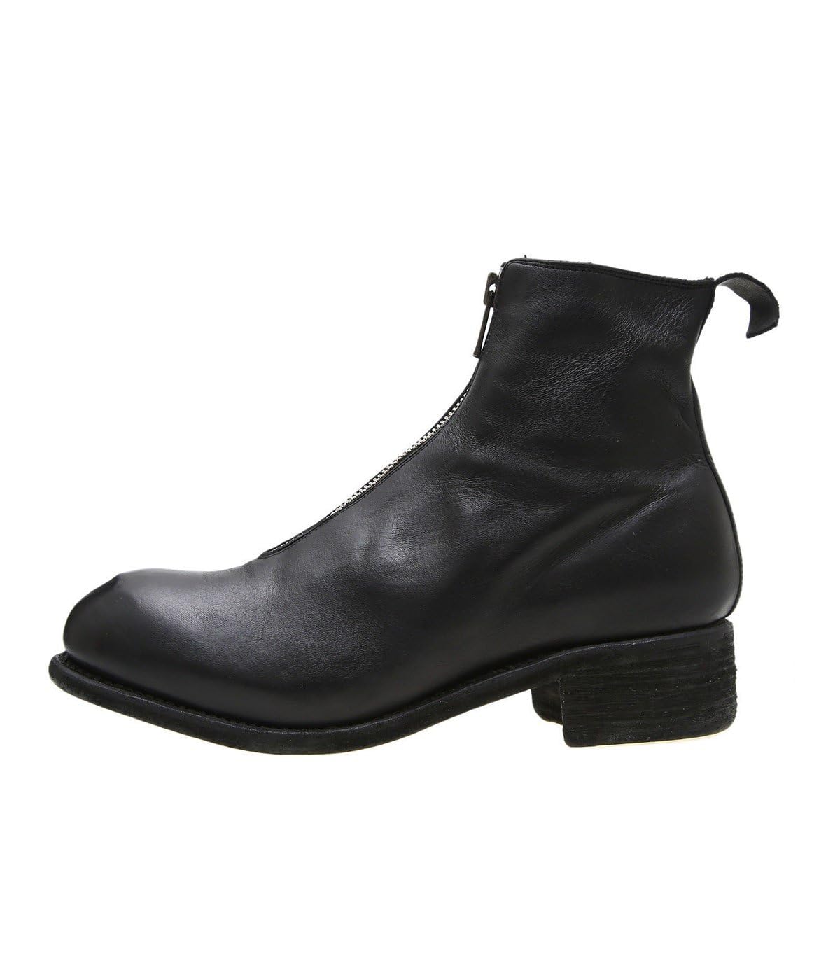 [グイディ] PL1 FRONT ZIP BOOTS HORSE FULL GRAIN ブラック 42
