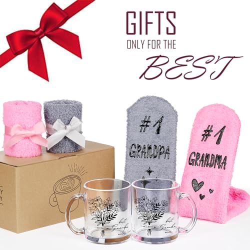 Breezy-Valley-Grandparent-Gifts-Christmas-Gifts-for-Grandparents-Grandma-Grandpa-Gifts-from-Grandkids-Best-Grandma-Grandpa-Ever-Grandparents-Christmas-Gifts-Ideas-Grandma-Grandpa-Mugs-Socks-Set Breezy Valley Grandparent Gifts Christmas Gifts for Grandparents Grandma Grandpa Gifts from Grandkids Best Grandma Grandpa Ever Grandparents Christmas Gifts Ideas Grandma Grandpa Mugs Socks Set