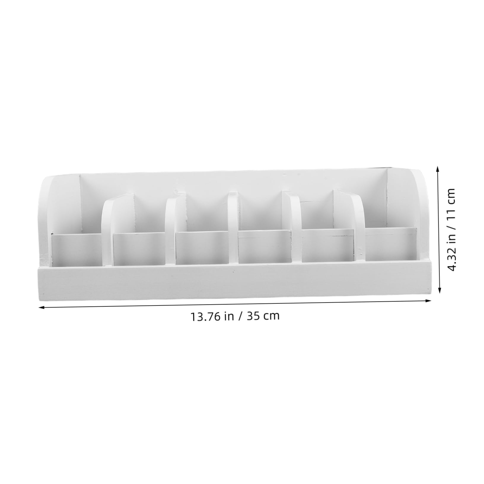 Ipetboom Organizer Elegante Cinture in Multicompartment Design e Bianco Legno per Conservazione di Accessori Armadio