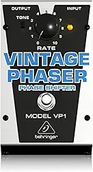 Behringer VINTAGE PHASER VP1, Pedal de Efeito Phase Shifter Estilo Vintage