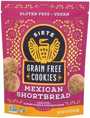 Siete Grain Free Mexican Shortbread Cookies
