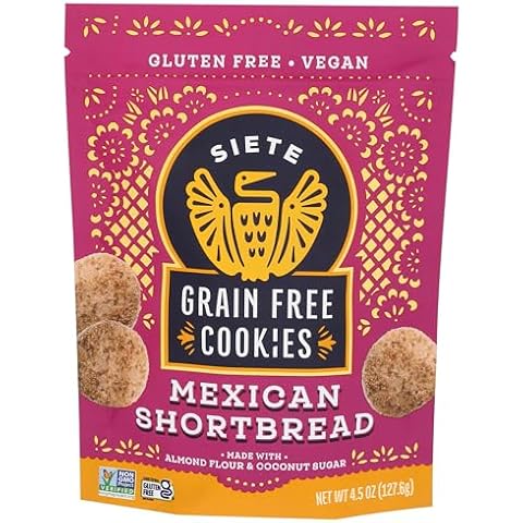 Siete Grain Free Mexican Shortbread Cookies Cover
