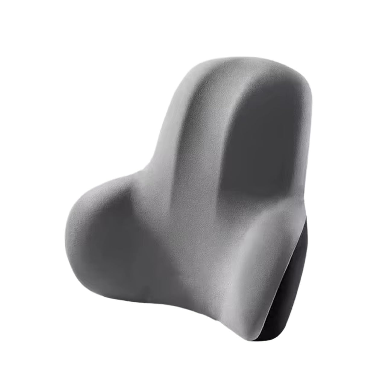 XCFTYRU Office chair cushion， Office Lumbar Cushion Memory Foam Chair Backrest Postpartum Waist(Grey)