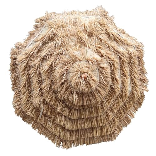 TAJMDGW 9-10ft Thatched Umbrella Canopy Replacement 8 Ribs