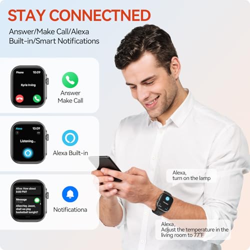 Vpstay Smart Watch Gps Alexa Built-In 1.85 Inch Smartwatch For Men Women  thumb #1