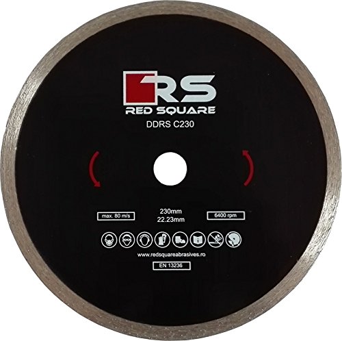 Disco diamantato 230x22 mm rs continuamente ddc230...
