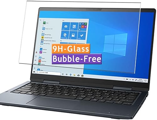 Vaxson Protector de pantalla de vidrio templado compatible con TOSHIBA Dynabook VZ HPL HRL de 133 pulgadas protector de película 9H no cobertura
