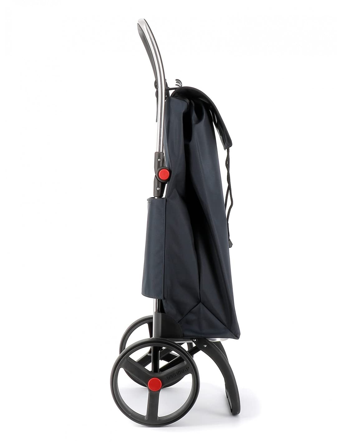 Chariot de Course Rolser I-Max MF 2 Grandes Roues Pliante - Marengo