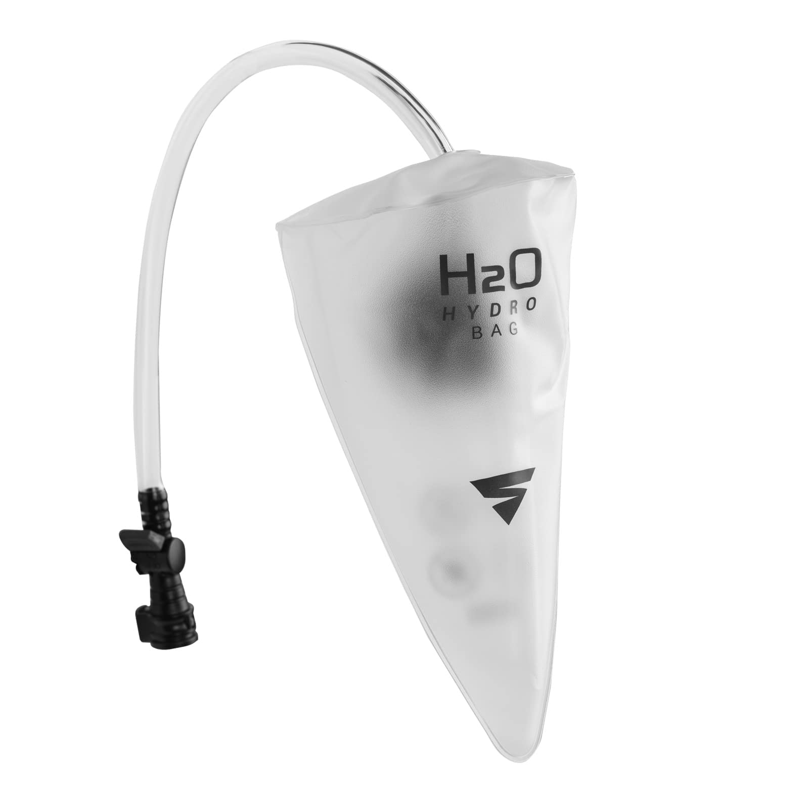 SHIMA HYDROBAG - Zbiornik na wodę do kombinacji APEX i STR 2.0. Pojemność 0,5 l, zdejmowana rurka, łatwe napełnianie, zamontowany w aerodynamicznym garbie (szary, jeden rozmiar)