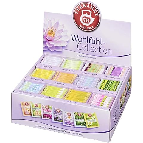 Teekanne Wohlfühl-Collection Box, 180 Teebeutel in 11 Sorten Cover