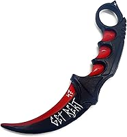 Vista 8 de Knivesmatter csgo Cuchillo de goma para entrenamiento, un cuchillo falso diseñado para práctica, airsoft y juego