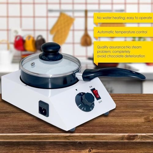 Máquina eléctrica para fundir chocolate 40W con control de temperatura miniatura 3