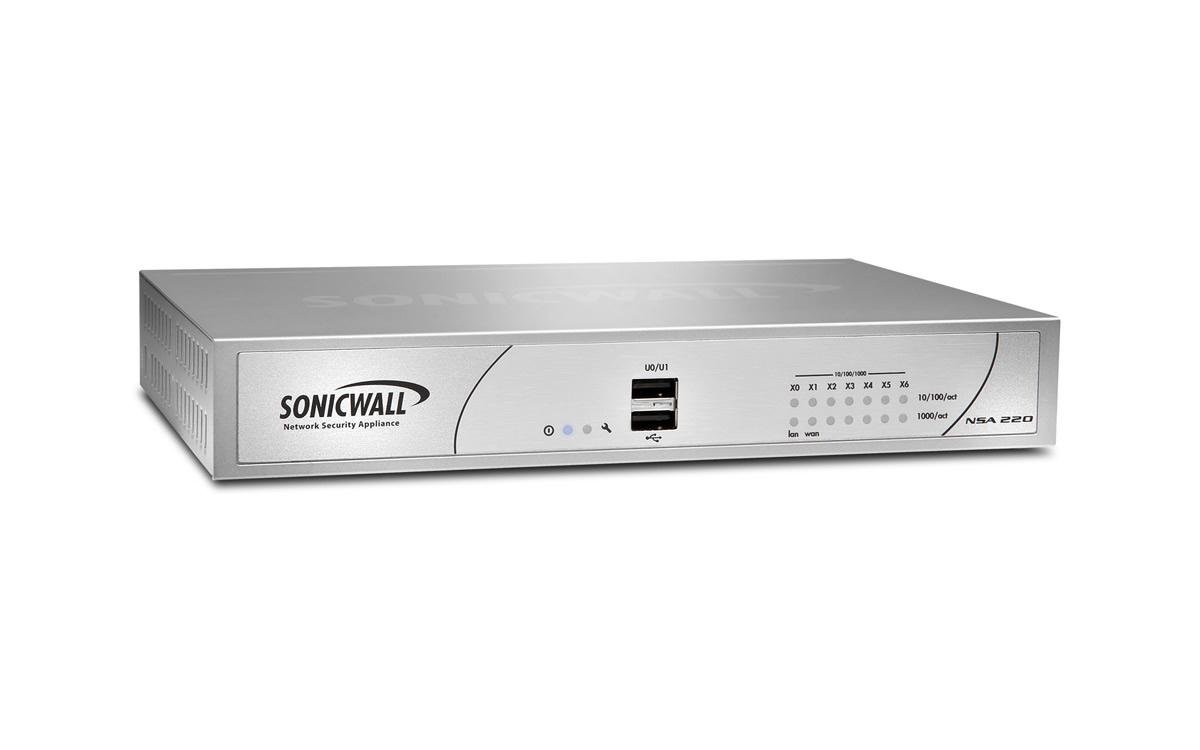 SonicWALL NSA 220 Firewall Appliance - 7 Port 01-SSC-9750