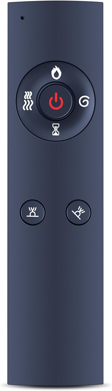 Replacement Remote Control for R.W.Flame Recessed and Wall Mounted Electric Fireplace - Please Make Sure Your Old Remote Control is The Same as Ours