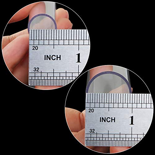 Image of 10PCS Rigid PETG Tube, 5PCS 1 inch (25mm) OD & 5PCS 1 /2 inch (12mm) OD x 1mm Wall Thickness, 16 inch Length Clear DIY Acrylic Tube