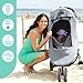 SnoozeShade Plus Deluxe – Baby & Toddler Stroller Sun Shade and Sleep Cover, Universal Fit, Blocks 97.5% of UV, Breathable Mesh with Peek-in Window, Fits All Standard Strollers