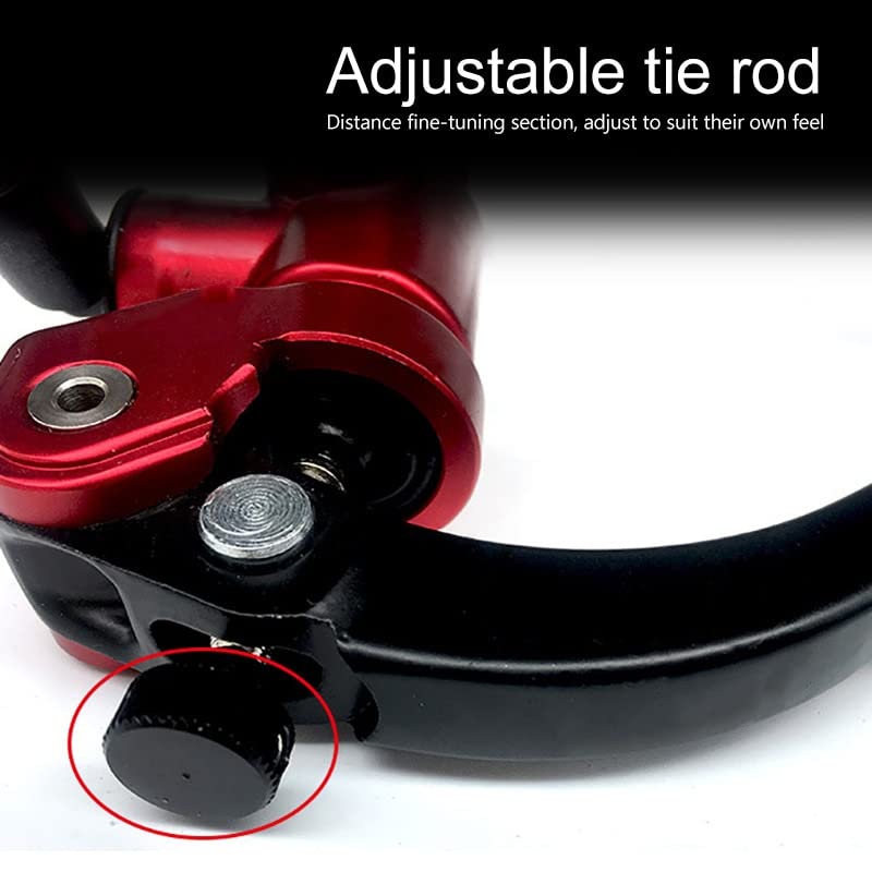 Universale 17.5mm adelin. Px1. Pompa del freno del freno della maniglia della pompa della pompa della frizione del freno del freno della moto (Color : Black Right pump)