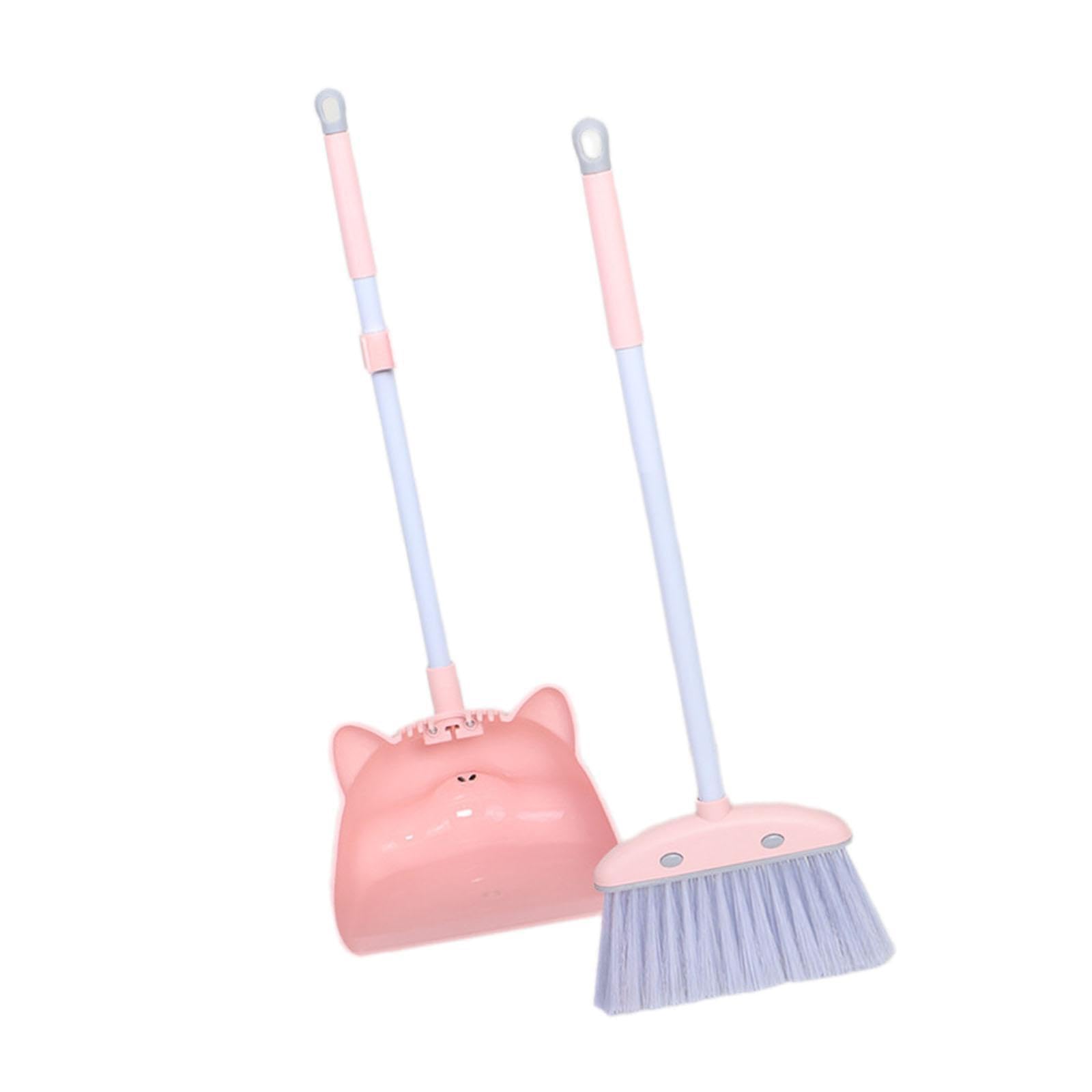 Cydzsra Boys Mini Broom And Dustpan Inviting Kids To Cleaning Play Tasks Encouraging Responsibility And Develop Good Habits Of Loving Cleanliness And Keeping Room Tidy