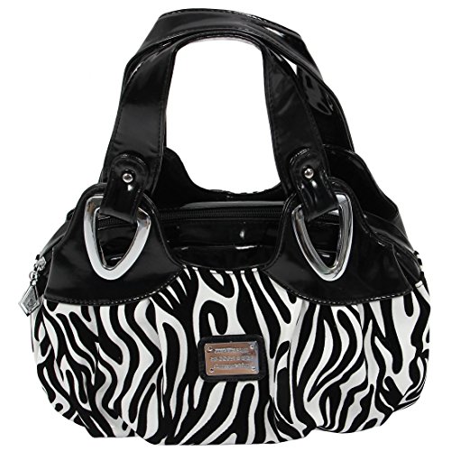 TOOGOO(R) Fashion Handtasche Frauen PU-Leder Beutel Einkaufstasche Handtaschen Schultasche -Zebra