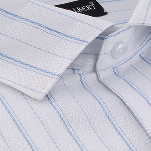 Image of Men's Striped Cotton Formal Shirt