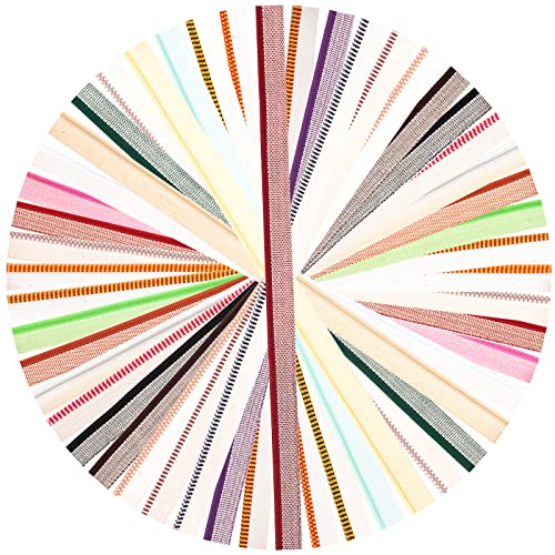 Fuceury 24 Pieces Bookbinding Endbands, 12 Inch 24 Colors...