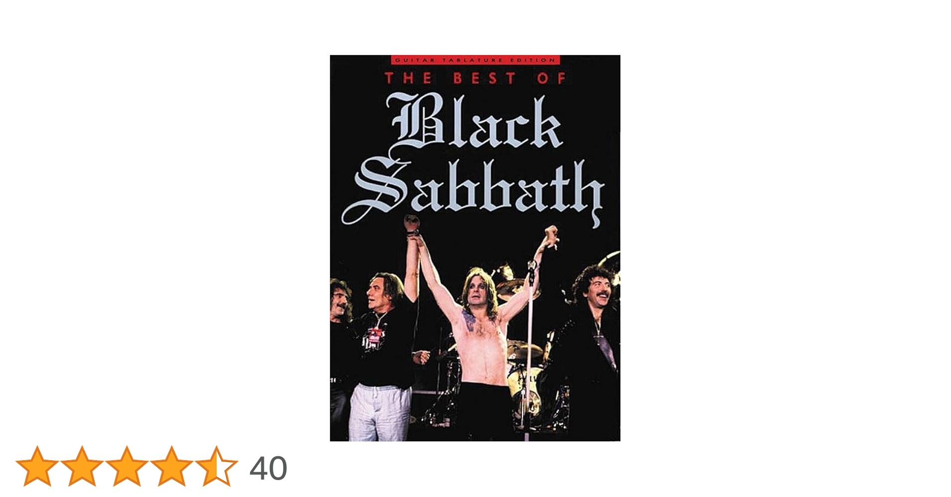 Amazon | The Best of Black Sabbath: Tab Edition | Black
