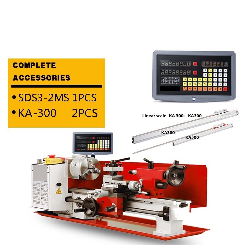 Calibrador digital 2 ejes 0.001mm con 2 escalas lineales miniatura 4