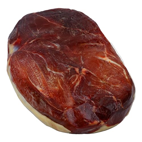 Hymor Superham spanischer Schinken am Stück - 1x 500g - Spanischer Jamon-Schinken ohne Knochen | lange Reifung mit weniger Salz für mehr Geschmack | Schinken bewusst für Gourmets