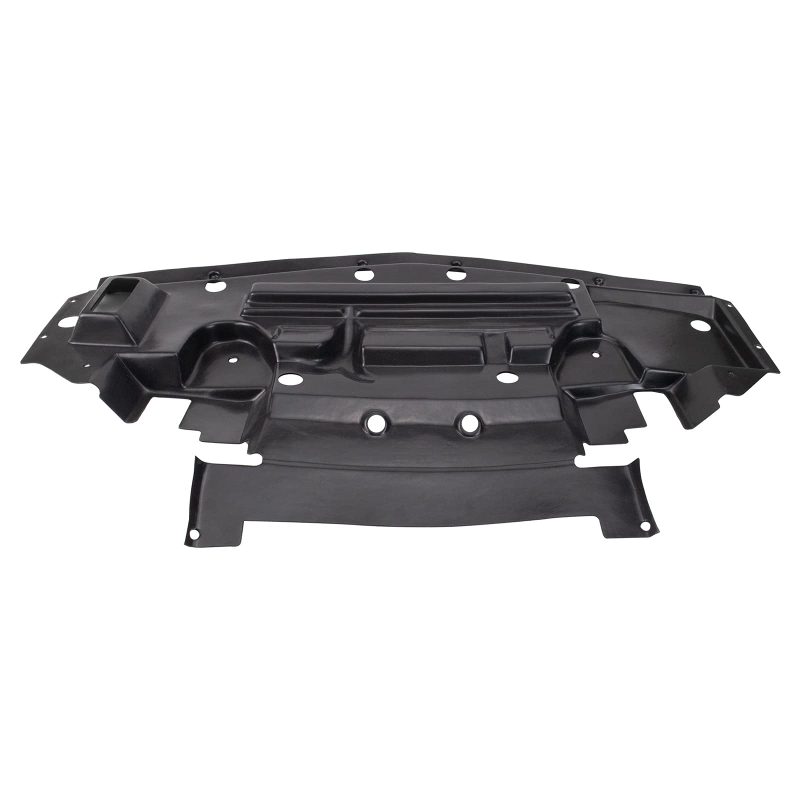TRQ Front Engine Splash Shield Compatible with 2003-2007 Cadillac CTS GM1092231 GM1228140