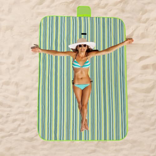 Tapis de plage résistant au sable et imperméable pour un confort sec
