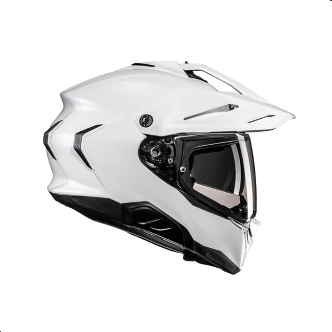 HJC RPHA 60 Solid Motorcycle Helmet with HJ-47 Pinlock Visor, DOT Approved (White, Large) : Automotive