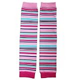 Huggalugs Girls Sugar Stripe Legwarmers