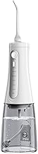 Oral Cleaner, Jet Washer, High Pressure Cleaning for Teeth, Interdental Care, 4 Replacement Nozzles, 5 Different Water Flow Modes, 11.8 fl oz (350 ml) Tank, Cordless, USB Rechargeable, Oral Care