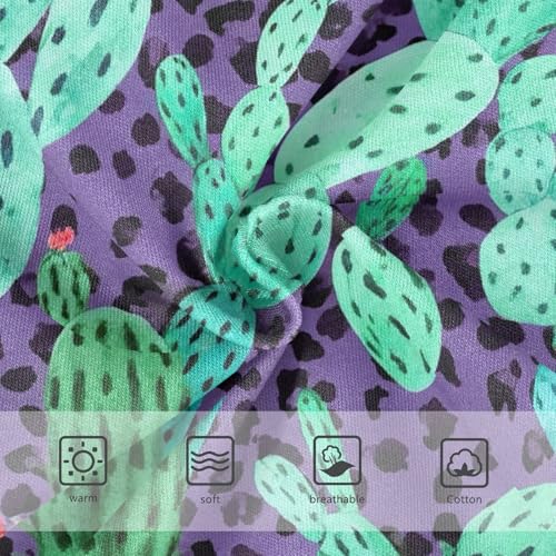 Durable Girls Underwear Toddler 2t Cotton Little Girl Panties Green Cactus Purple Leapard Briefs Undies Kids3