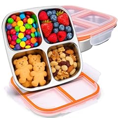Stainless Steel 2Pack 4 Compartments