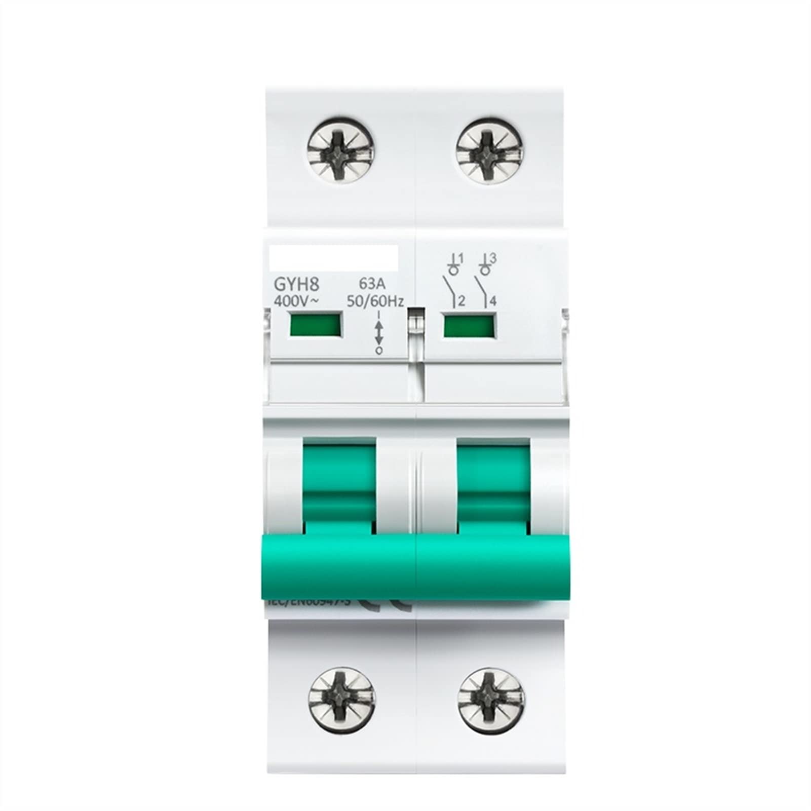 XRKJKQIDG Circuit Breaker 2pole Main Switch Function Disconnect -Isolator -Circuit 40 0vac dp Gyh8(100a)