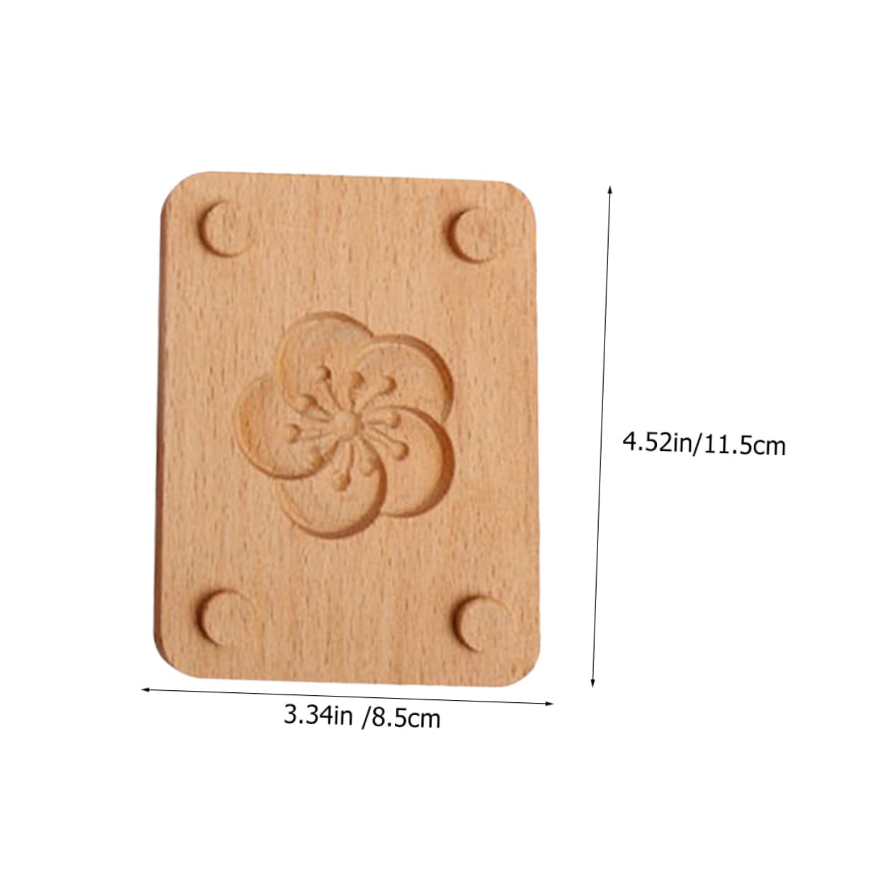 ABOOFAN 1Set Creative Moon Cake Handmade Pastry Tool Dual Baking for DIY Smooth Easy Release Clean for