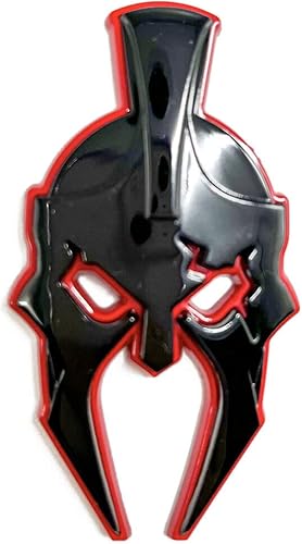 1 emblema de gladiador personalizable, insignias 3D, lado derecho e izquierdo, autoadhesivas, repuesto para JL, Jeep, Gladiador, Silverado, Sierra